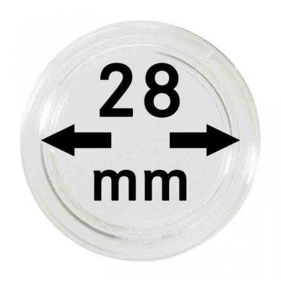 Lindner 2251028 Cápsulas 28 mm para bandejas pqte 100