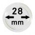 Lindner 2251028 Cápsulas 28 mm para bandejas pqte 100