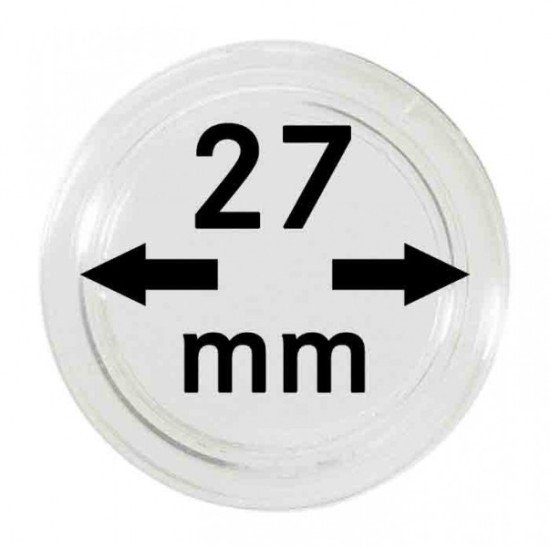 Lindner 2251027 Cápsulas 27 mm para bandejas pqte 100