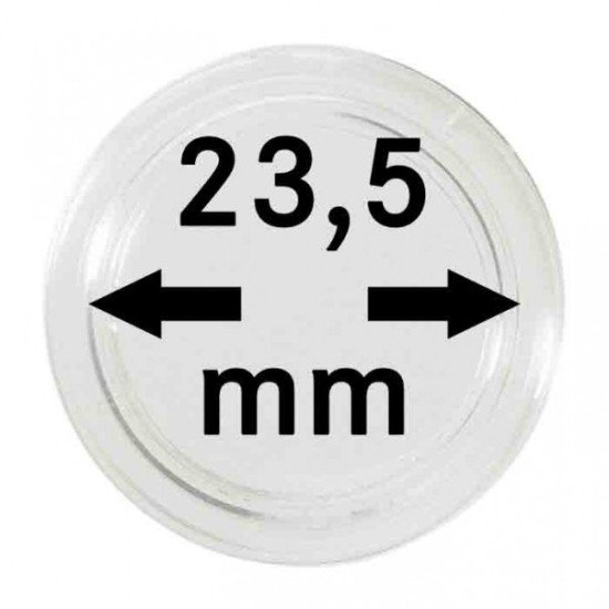 Lindner 2251235 Cápsulas 23,5 mm para bandejas pqte 100