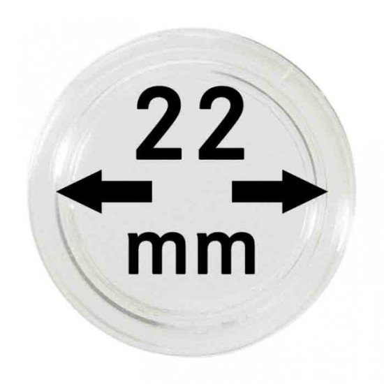 Lindner 2251022 Cápsulas 22 mm para bandejas pqte 100