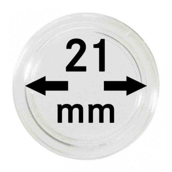 Lindner 2251021 Cápsulas 21 mm para bandejas pqte 100