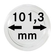 Lindner 22500439 Cápsulas 101,3 mm para monedas grandes y gruesas pqte 1 Lindner 22500439 Cápsulas 101,3 mm para monedas grandes y gruesas pqte 1