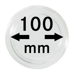 Lindner S22710000 Cápsulas 100 mm para monedas grandes y gruesas pqte 1 Lindner S22710000 Cápsulas 100 mm para monedas grandes y gruesas pqte 1