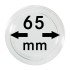 Lindner S22706500 Cápsulas 65 mm para monedas grandes y gruesas pqte 1