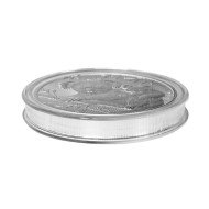 Lindner S2255041P Cápsulas 41 mm para monedas grandes y gruesas pqte 10