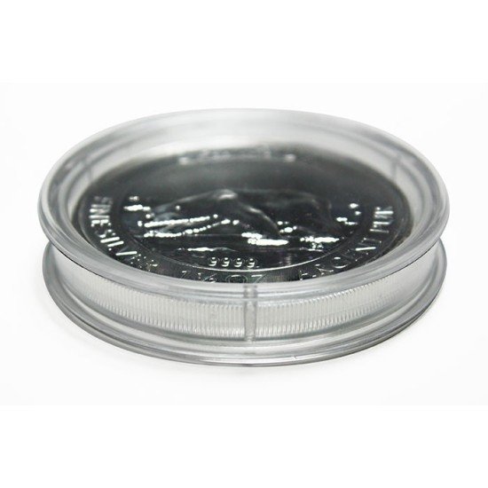Lindner S2255384P Cápsulas 38,4 mm para monedas grandes y gruesas pqte 10