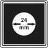 Lindner 2240024 Cápsulas Carrée 24 mm para monedas pqte 4