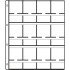 Lindner 8308 Hartberger Monedero páginas SUPER con 12 bolsillos pqte 10