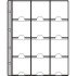 Lindner 8211 Hartberger hojas para monedas SMALL pqte 10