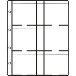 Lindner 8212 Hartberger hojas para monedas SMALL pqte 10 Lindner 8212 Hartberger hojas para monedas SMALL pqte 10