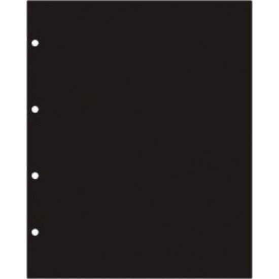 Lindner 8218 Hartberger Páginas entrelazadas negras (LKZ) pqte 10