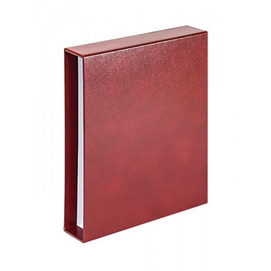 Lindner 810D-W Estuche rojo vino (para Ringbinder karat)