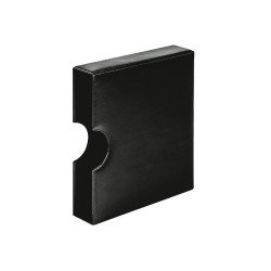 Lindner 810K-S Estuche con recortes, negro (para quilates Ringbinder)