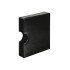 Lindner 810K-S Estuche con recortes, negro (para quilates Ringbinder)