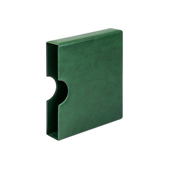 Lindner 810K-G Estuche con recortes, verde (para quilates Ringbinder)