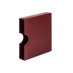 Lindner 810K-W Estuche con recortes, rojo vino (para quilates Ringbinder)