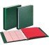 Lindner 1106E-G karat álbum CLASSIC con estuche protector verde.