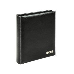 Lindner 1106Y-S Karat Carpeta de anillas CLÁSICA con mecanismo de 4 anillas negro