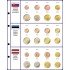 Lindner 8450-39 Página ilustrada: juegos de monedas EURO 