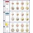 Lindner 8450-13 Página ilustrada: juegos de monedas EURO 