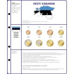 Lindner 8450-20 Página ilustrada: juegos de monedas EURO Lindner 8450-20 Página ilustrada: juegos de monedas EURO