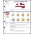 Lindner 8450-21 Página ilustrada: juegos de monedas EURO 