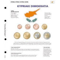 Lindner 1109-18 karat Página ilustrada para juegos de monedas EURO Lindner 1109-18 karat Página ilustrada para juegos de monedas EURO