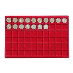 Lindner 2329-60 Bandeja para 60 monedas hasta 27 mm Ø 