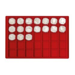 Lindner 2329-35 Bandeja para 35 monedas hasta 39 mm Ø 
