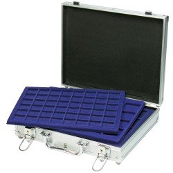 Lindner S2307-177M Maletín de aluminio para 177 monedas Lindner S2307-177M Maletín de aluminio para 177 monedas