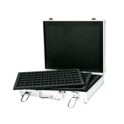 Lindner S2307-S2148CE Maletín de aluminio para 288 monedas Lindner S2307-S2148CE Maletín de aluminio para 288 monedas