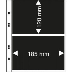 Lindner MU1404 Hojas Multi Collect con 2 bolsillos (185 x 120 mm) Lindner MU1404 Hojas Multi Collect con 2 bolsillos (185 x 120 mm)