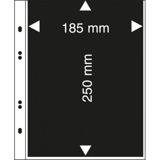 Lindner MU1405 Hojas Multi Collect con 1 bolsillo (185 x 250 mm)