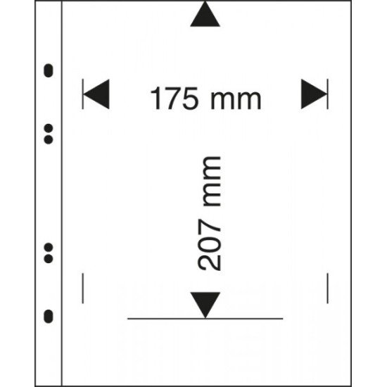 Lindner MU1392 Hojas Multi Collect con 1 bolsillo (180 x 207 mm) Lindner MU1392 Hojas Multi Collect con 1 bolsillo (180 x 207 mm)