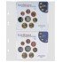 Lindner MU1362 Hojas Multi Collect para 2 juegos de monedas de Euro Alemania