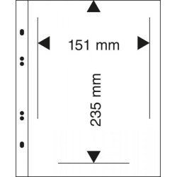 Lindner MU1340 Hojas Multi con 1 bolsillo (151 x 235 mm) Lindner MU1340 Hojas Multi con 1 bolsillo (151 x 235 mm)