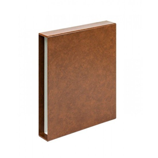 Lindner 1401-W Funda para anillas RONDO REGULAR rojo Lindner 1401-W Funda para anillas RONDO REGULAR rojo