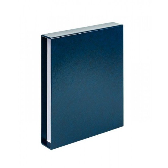 Lindner 1401-B Funda para anillas RONDO REGULAR azul Lindner 1401-B Funda para anillas RONDO REGULAR azul