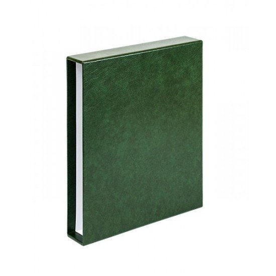 Lindner 1401-G Funda para anillas RONDO REGULAR verde Lindner 1401-G Funda para anillas RONDO REGULAR verde