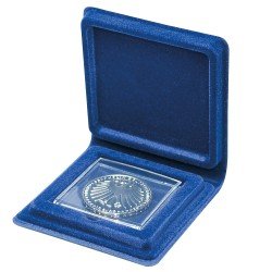 Lindner 2020 Monedero 75 x 75 x 12 mm color azul Lindner 2020 Monedero 75 x 75 x 12 mm color azul