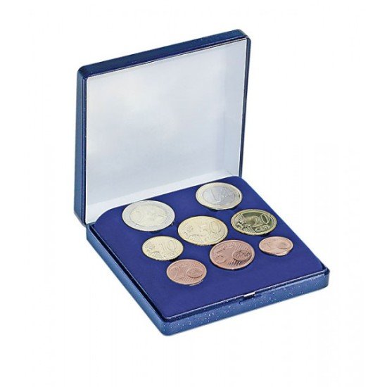 Lindner 2026 Monedero para un juego de monedas EURO, 90 x 90 mm Lindner 2026 Monedero para un juego de monedas EURO, 90 x 90 mm