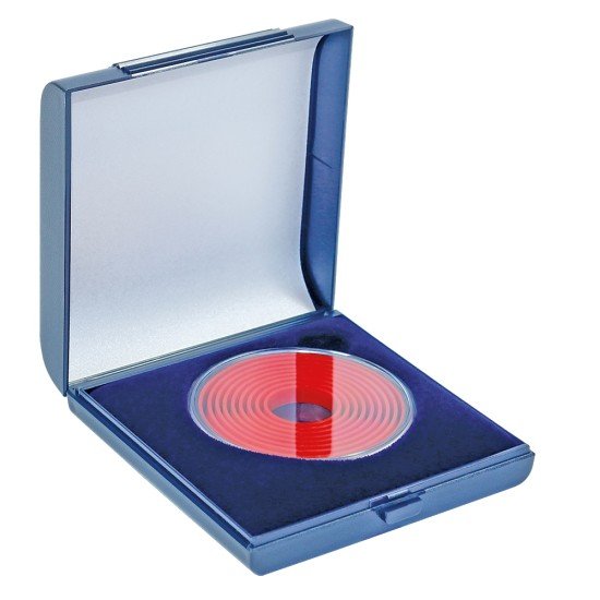 Lindner 2003 Monedero grande con cápsula, 80 x 80 x 23 mm. Lindner 2003 Monedero grande con cápsula, 80 x 80 x 23 mm.
