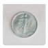 Lindner 8476 Sobres de monedas de plástico transparente 64 x 64 mm pqte de 100