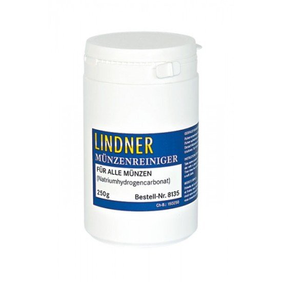 Lindner 8135 Limpiadores de monedas a base de bicarbonato, 250 g.