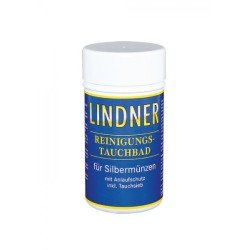 Lindner 8092 baño de limpieza para monedas de plata, 375 ml Lindner 8092 baño de limpieza para monedas de plata, 375 ml
