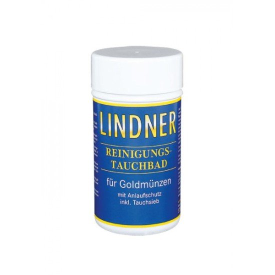 Lindner 8091 baño de limpieza para monedas de oro, 375 ml