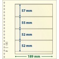 Lindner 802400P Hojas T-Blanko Creaciones Personales Altura: 52,52,55,57 mm. pqte 10 Lindner 802400P Hojas T-Blanko Creaciones Personales Altura: 52,52,55,57 mm. pqte 10