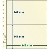 Lindner 802217P Hojas T-Blanko Creaciones Personales Altura: 141,142 mm. pqte 10 Lindner 802217P Hojas T-Blanko Creaciones Personales Altura: 141,142 mm. pqte 10