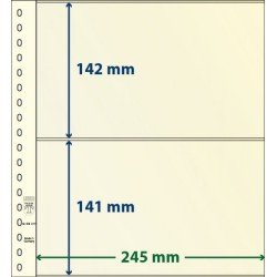 Lindner 802217P Hojas T-Blanko Creaciones Personales Altura: 141,142 mm. pqte 10 Lindner 802217P Hojas T-Blanko Creaciones Personales Altura: 141,142 mm. pqte 10